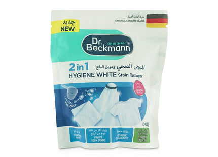 DR.BECKMAN 400G HYGIENE WHITE STAIN REMOVER