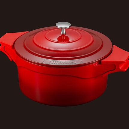 ROYAL 20CM CASSEROLE COOK POT - RED