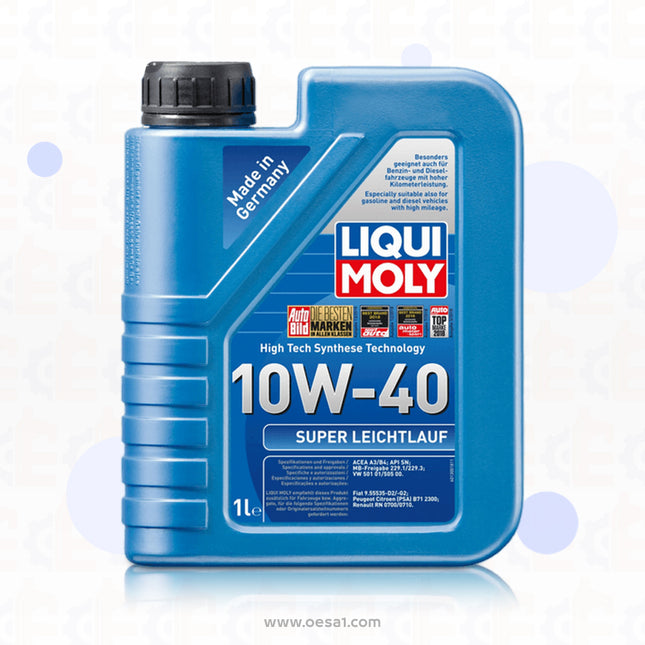 زيت محرك سوبر لايشلاوف (Super Leichtlauf) لزوجة 10W-40 من ليكوي مولي سعة 1 لتر