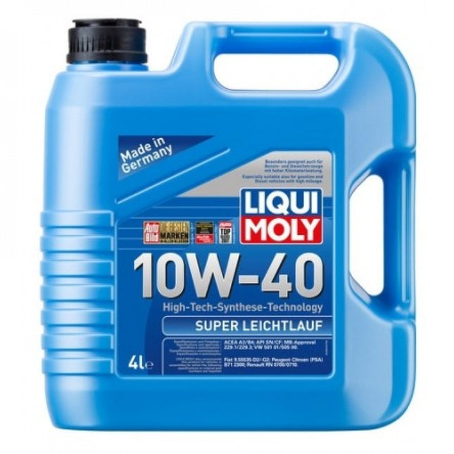 LIQUI MOLY 10W-40 4L SUPER LEICHTLAUF MOTOR OIL