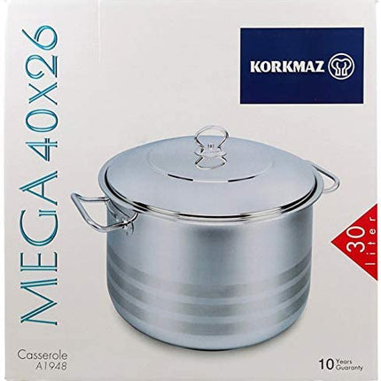 طنجرة طبخ كوركوماز تركي 26 * 40 سم 30 لتر