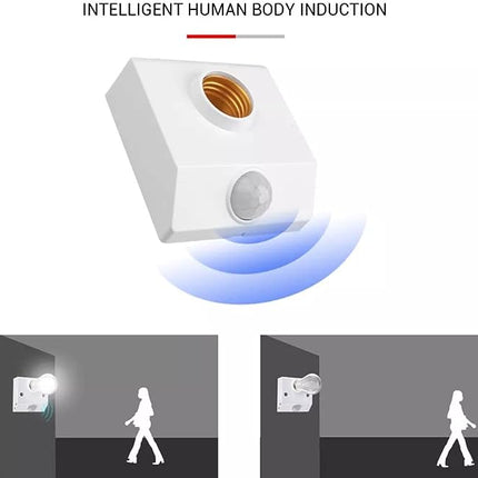 حامل المصباح مع مستشعر حركة