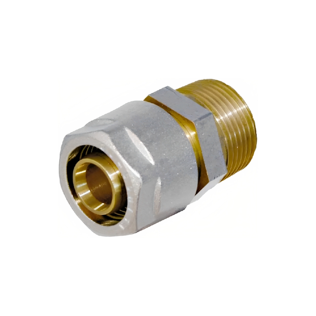 COMPRESSION FITTINGS WITH ADAPTOR 1/2"