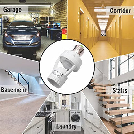 POTRIC LED HOLDER WITH SENSOR 60W E27