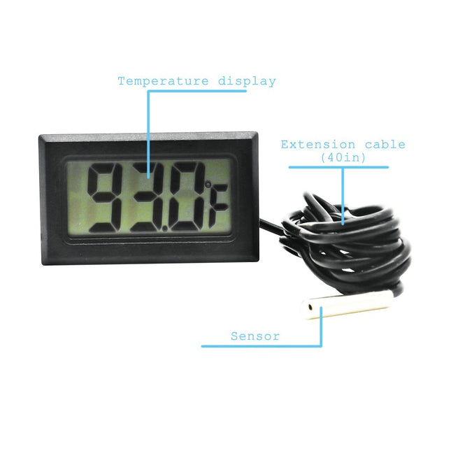 DIGITAL REFRIGERATOR THERMOMETER LCD DISPLAY