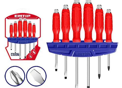 EMTOP THROUGH SCREWDRIVER SET