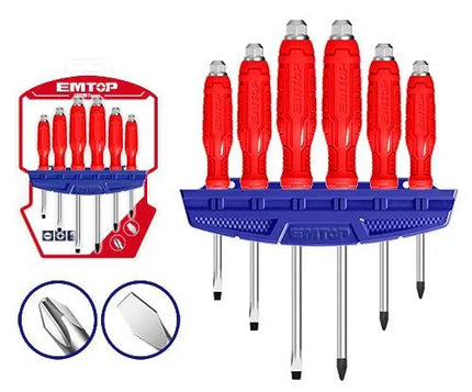 EMTOP THROUGH SCREWDRIVER SET