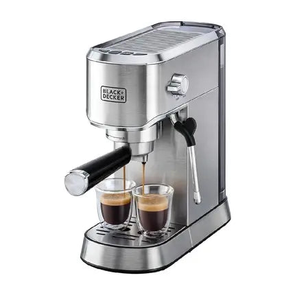 Black+Decker Espresso Machine with Milk Frother