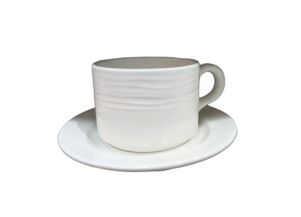 ARIAN TEA CUP WITH SAUCER, 230 ML