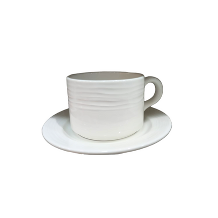 ARIAN TEA CUP WITH SAUCER, 230 ML