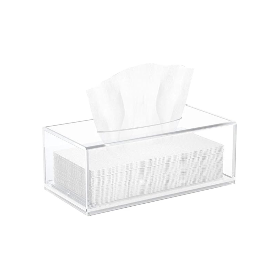 CROWN ACRYLIC TISSUE BOX - Main Image