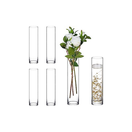 مزهرية زجاجية 40 سم / 1 قطعة