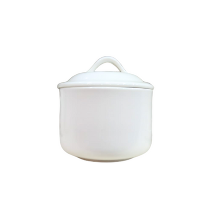 وعاء سكر مع غطاء