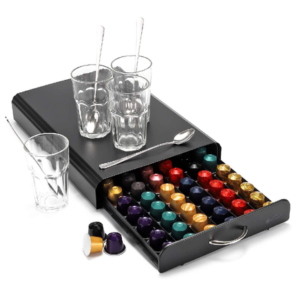 MEGA COFFEE POD HOLDER DRAWER STORAGE 60 PCS COFFEE CAPSULES