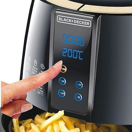 BLACK+DECKER DIGITAL  AIR FRYER 4L - BLACK - AF400-B5 