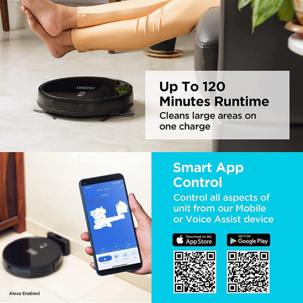 مكنسة كهربائية روبوتية من بلاك اند ديكر 14.4فولت