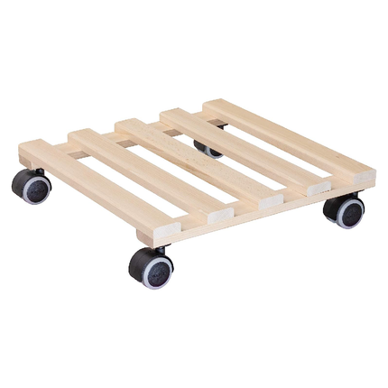 EDA WHEELED STAND FOR FLOWER POTS 40 * 40CM
