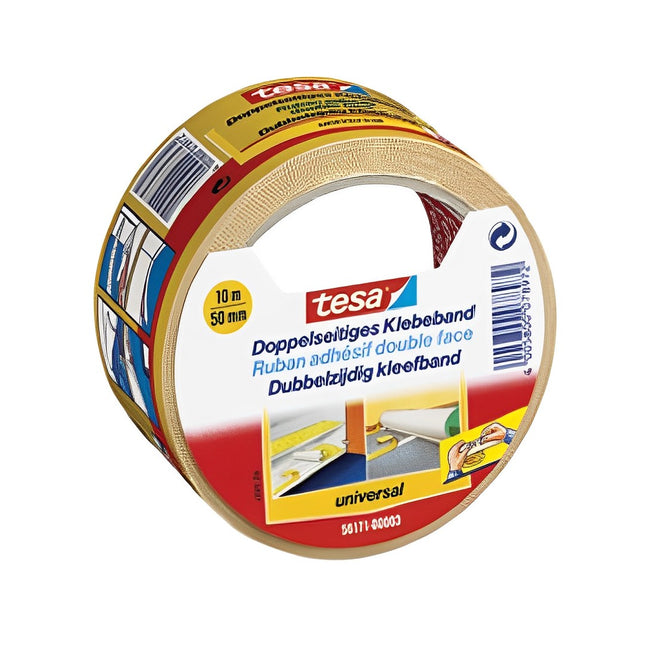 tesa Double-sided Flooring Tape Extra-Strong Hold, 10m:50mm - Duct