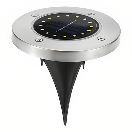 أضواء أرضية تعمل بالطاقة الشمسية