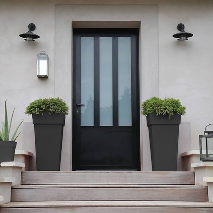 قوار نباتات إيدا - رمادي أنثراسايت إيدا 62 لتر 39*39*65 سم