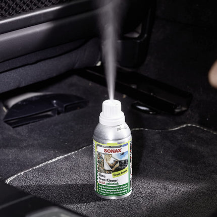 SONAX 100ML CAR A/C CLEANER GREEN LEMON 