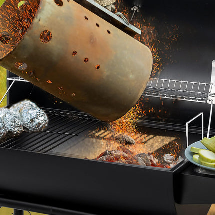 MEGA CHARCOAL GRILL  -  117*74*124 cm