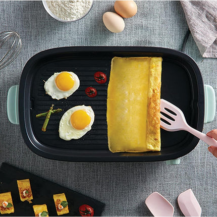 BLACK+DECKER 1400W Multifunction Grill, 4.0L Family-sized, Dual Pattern Grill Plate