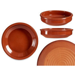 Arte Regal Brown Clay Round Deep Plate 18 cm / 33352
