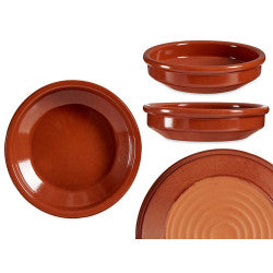 Arte Regal Brown Clay Round Deep Plate 14 cm / 33354