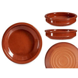 Arte Regal Brown Clay Round Deep Plate 10 cm / 33356