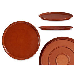 Arte Regal Brown Clay Pizza Plate 32 cm / 11" / 33358