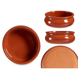 Arte Regal Brown Clay Belly Cooking Bowl 16 cm / 99515