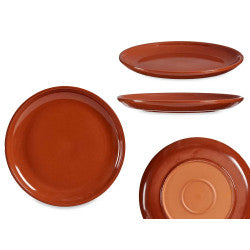 Arte Regal Brown Clay Large Steak Plate 29 cm / 12" / 99529