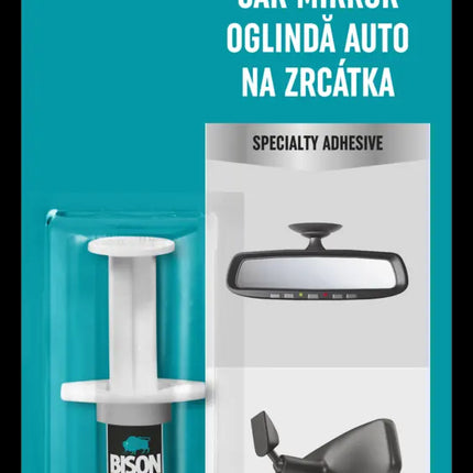 Bison Car Mirror Adhesive 2g