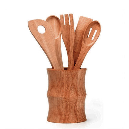 طقم ملاعق خشبية من بيلي - 5 قطع