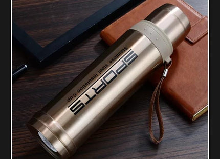 SPORTS STAINLESS STEEL INSULATION CUP 750ML WATER BOTTLE