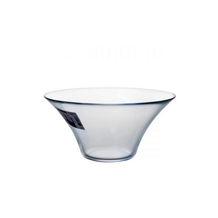 LUMINARC CLEAR GLASS ROUND SALAD PLATE - 24 CM