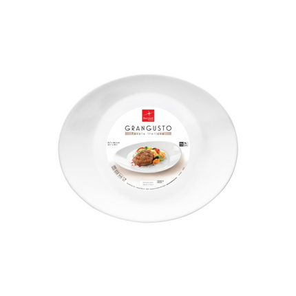 طبق غداء بورميولي بيضاوي 32 سم