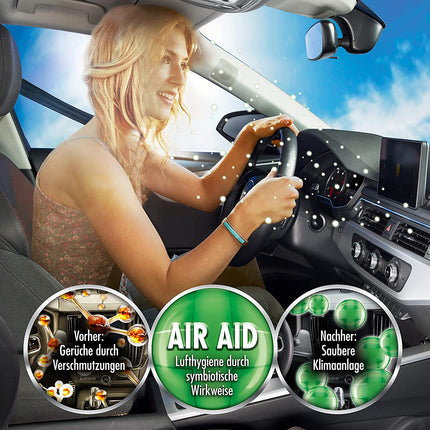 SONAX 100ML CAR A/C CLEANER GREEN LEMON 