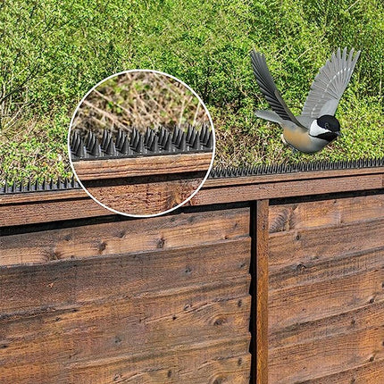 طارد حمام بلاستيك لون رمادي 10 قطع - 4 متر