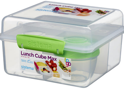 SISTEMA 2L LUNCH CUBE MAX TO GO