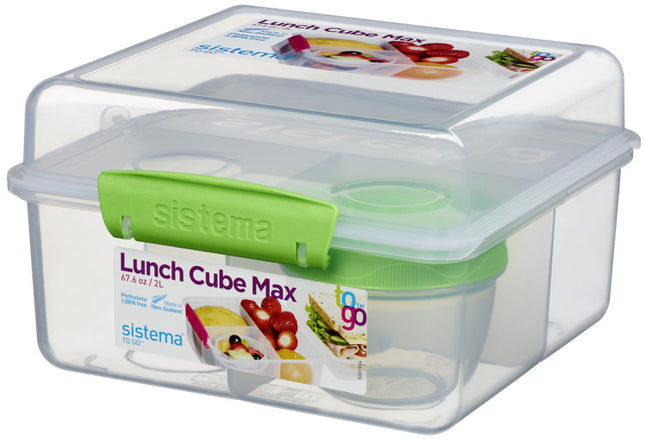 SISTEMA 2L LUNCH CUBE MAX TO GO