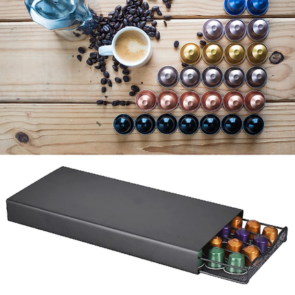 MEGA COFFEE POD HOLDER DRAWER STORAGE 40 PCS COFFEE CAPSULES