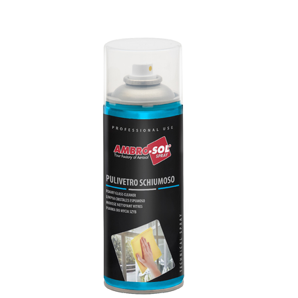 AMBRO 400ML FOAMY GLASS CLEANER