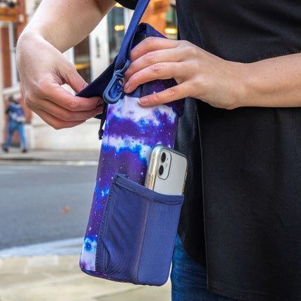 BUILT Galaxy Bottle Bag - Insulated with Strap
