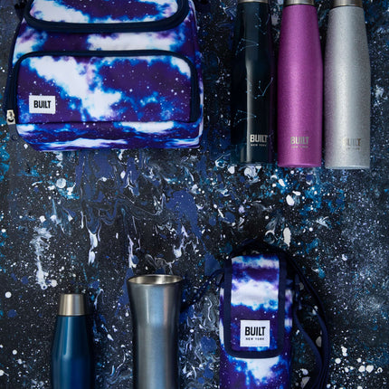 BUILT Galaxy Bottle Bag - Insulated with Strap