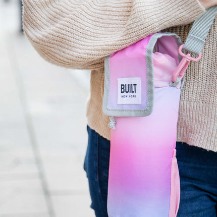 BUILT Insulated Bottle Bag with Strap - Internal Pocket