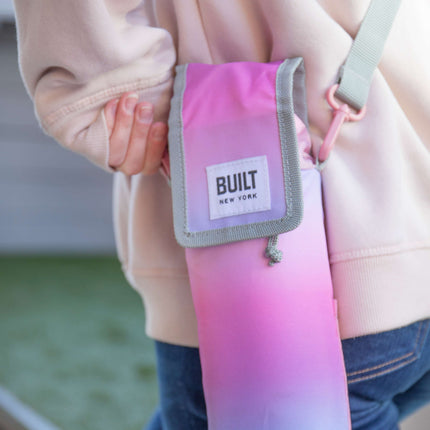 BUILT Insulated Bottle Bag with Strap - Internal Pocket