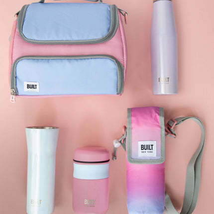 BUILT Insulated Bottle Bag with Strap - Internal Pocket