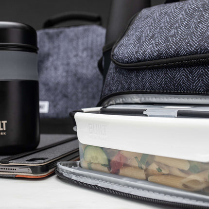 BUILT Classic 1-Litre Lunch Box with Cutlery